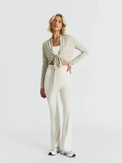 Ribbed Ballet Wrap