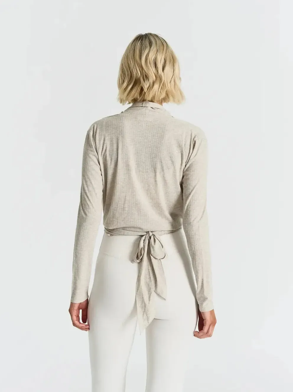 Ribbed Ballet Wrap