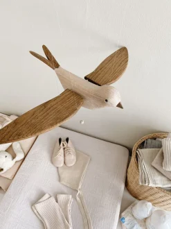 Ruchomy mobil drewniany ptak Koko Bird