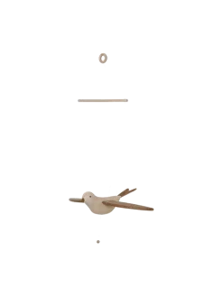 Ruchomy mobil drewniany ptak Koko Bird