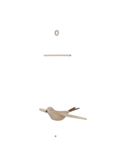 Ruchomy mobil drewniany ptak Koko Bird