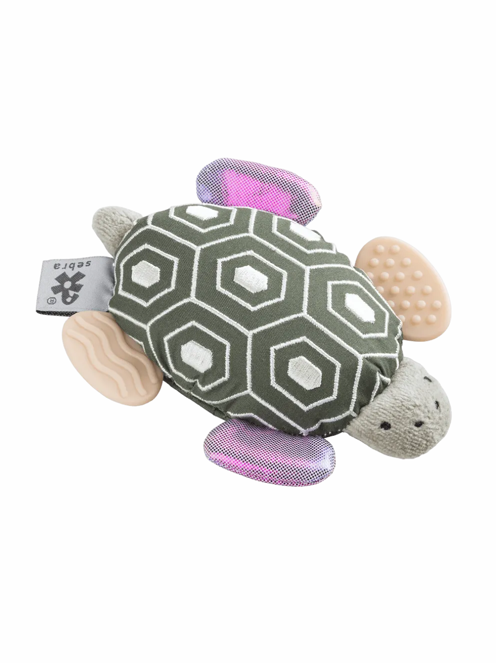 Sensoryczna zabawka z lusterkiem Turbo Turtle