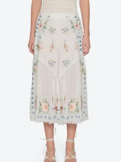 Serafina Embroidery Pants