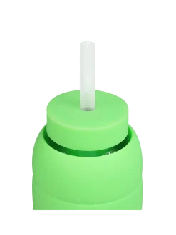 Silikonowa nasadka z rurką do butelek Bink Lime