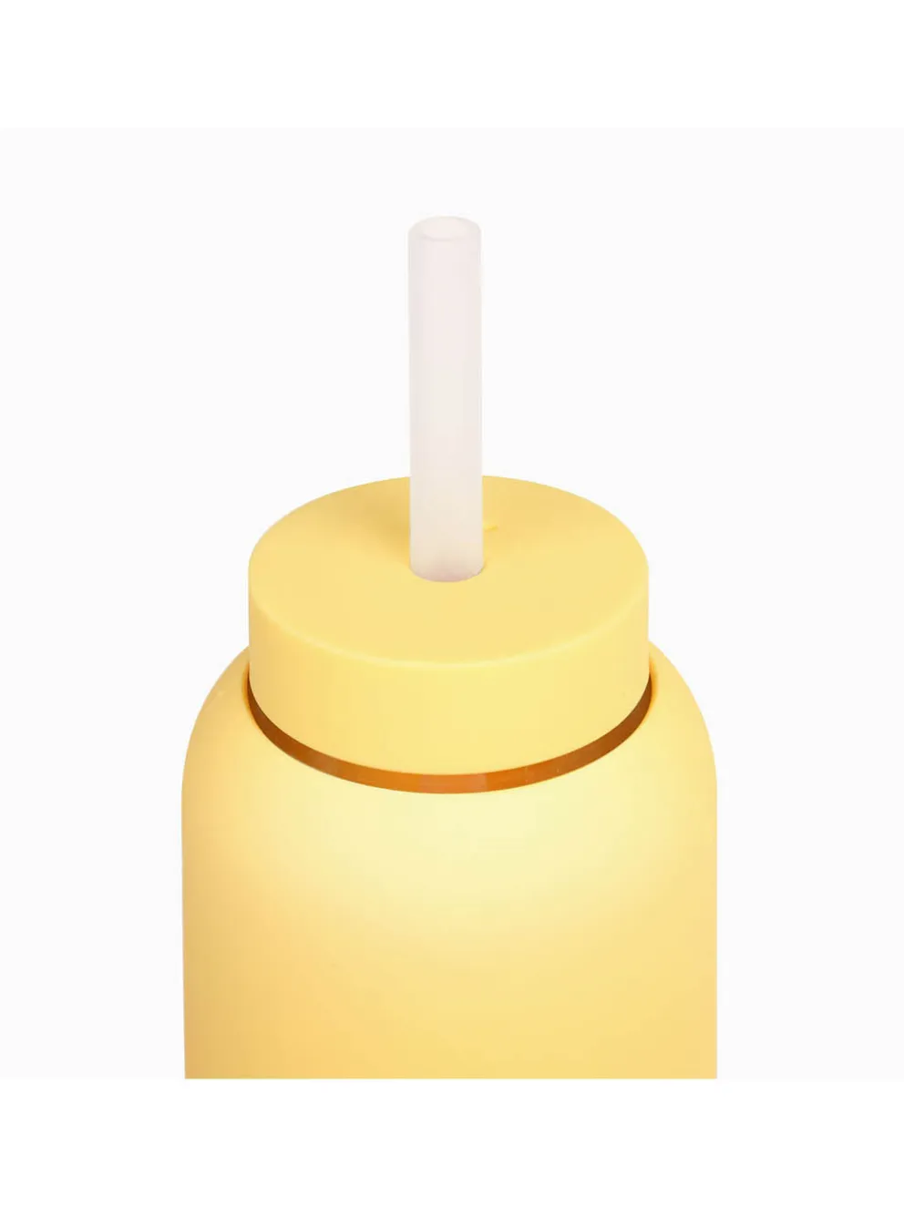 Silikonowa nasadka z rurką do butelek Bink Lemon