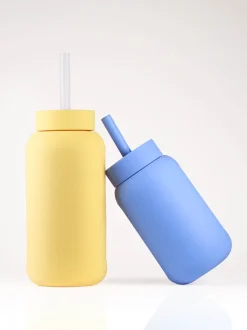 Silikonowa nasadka z rurką do butelek Bink Lemon