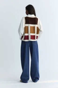 Skórzana kamizelka Arlet Woman Waistcoat