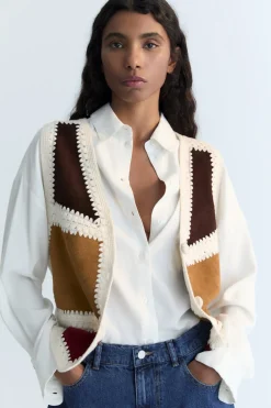 Skórzana kamizelka Arlet Woman Waistcoat