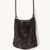 Skórzana pleciona torba Knit Hobo