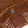 Skórzana pleciona torba Knit Hobo
