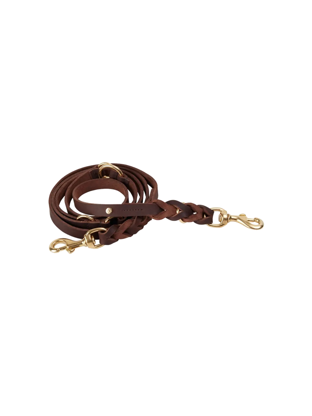 Skórzana smycz dla psa z regulacją Robin Dog Leash