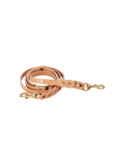 Skórzana smycz dla psa z regulacją Robin Dog Leash
