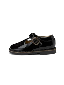 Skórzane buty lakierki zapinane na rzep Penny T-bar shoe