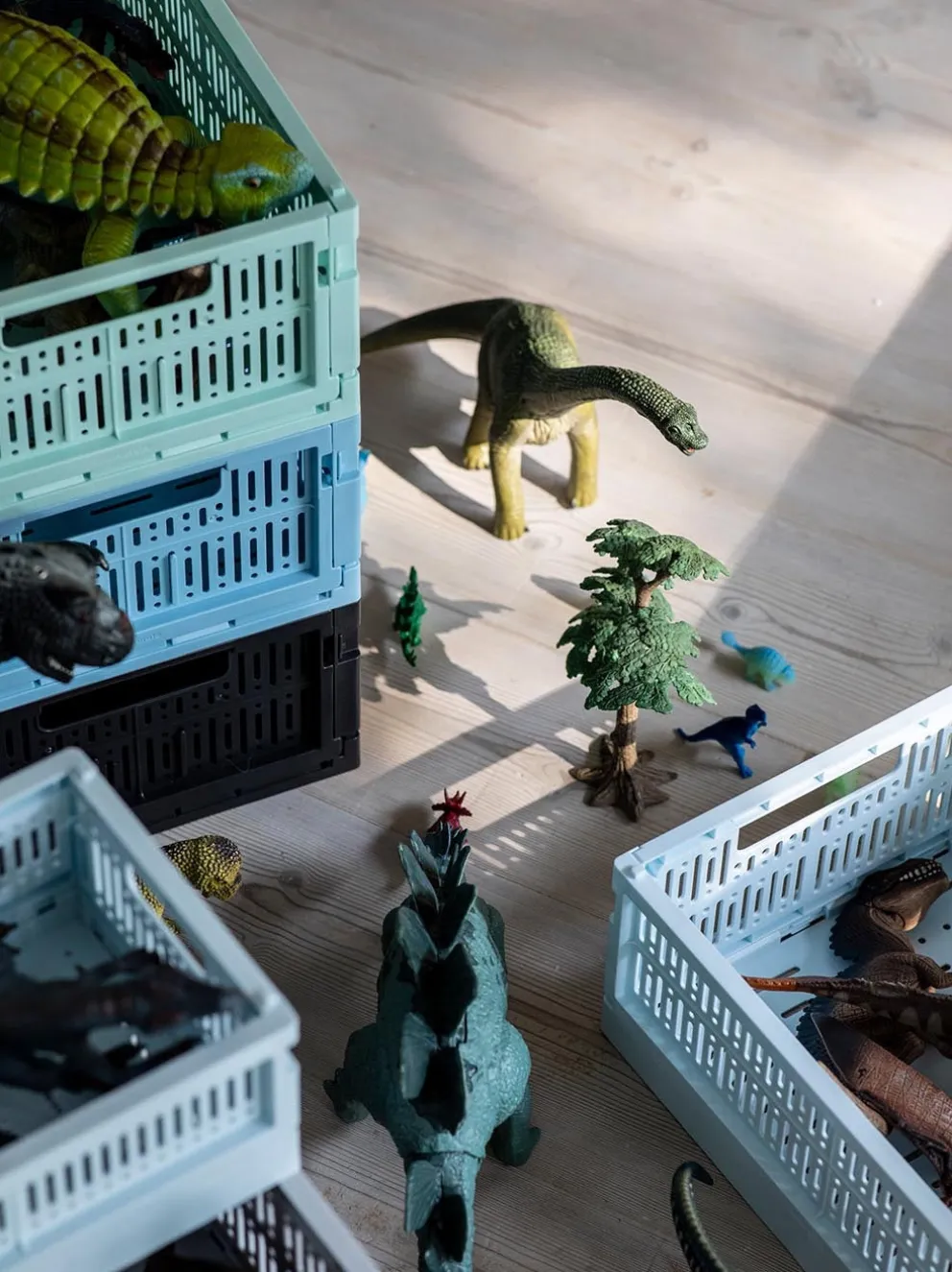 Skrzynka modułowa z recyclingu