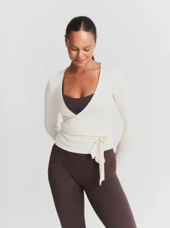 Soft Ballet Wrap Top