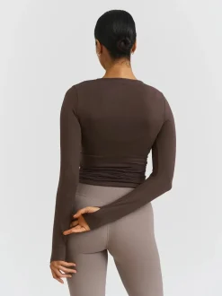 Soft Ballet Wrap Top