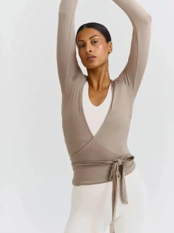 Soft Ballet Wrap Top