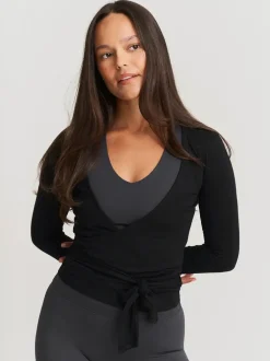 Soft Ballet Wrap Top