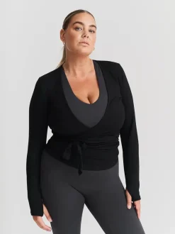 Soft Ballet Wrap Top
