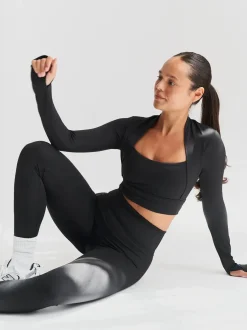 Softsculpt Bolero Long Sleeve Top