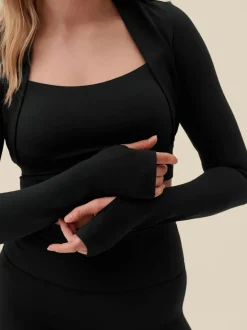 Softsculpt Bolero Long Sleeve Top