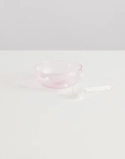 Sosjerka z łyżeczką Mignonette Sauce Set