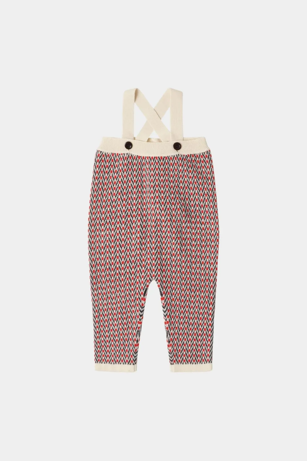 Spodenki z merino Baby Herringbone Overall