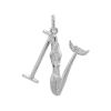 Srebrna zawieszka Initial Muse Necklace Charm