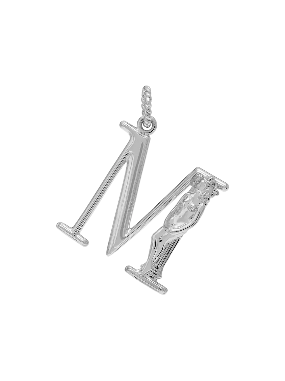 Srebrna zawieszka Initial Muse Necklace Charm