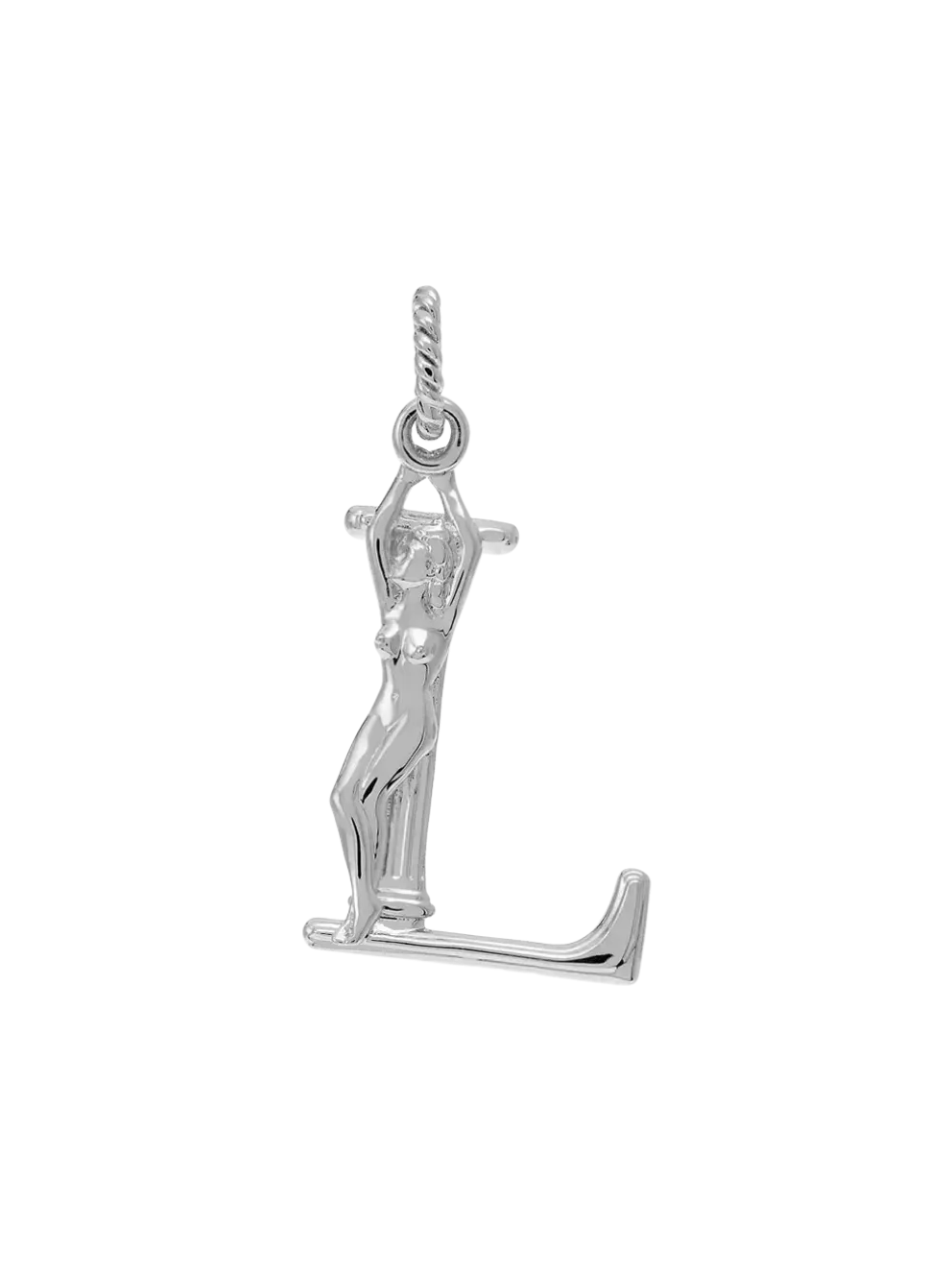 Srebrna zawieszka Initial Muse Necklace Charm