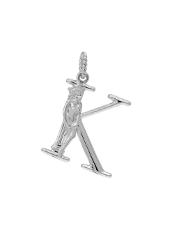 Srebrna zawieszka Initial Muse Necklace Charm