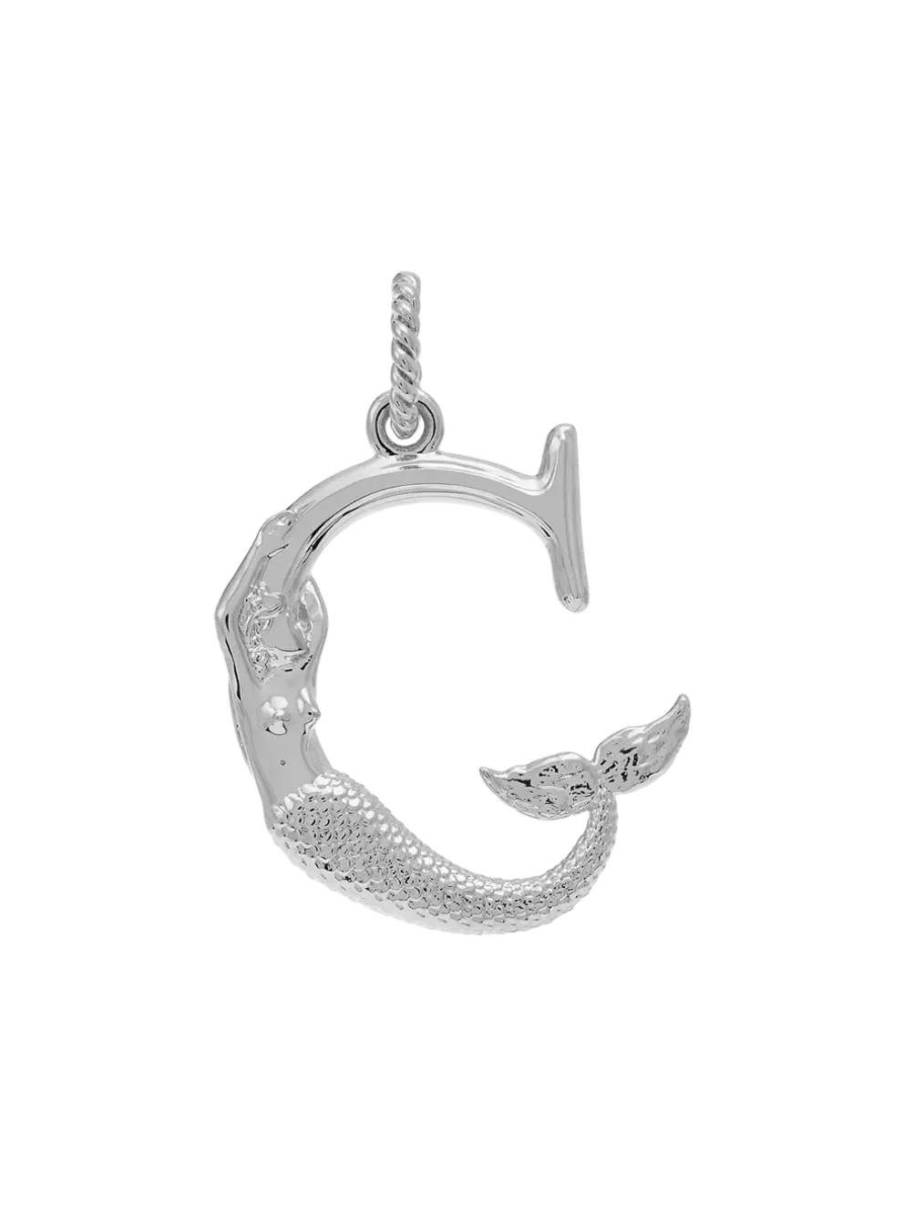 Srebrna zawieszka Initial Muse Necklace Charm