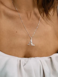 Srebrna zawieszka Initial Muse Necklace Charm