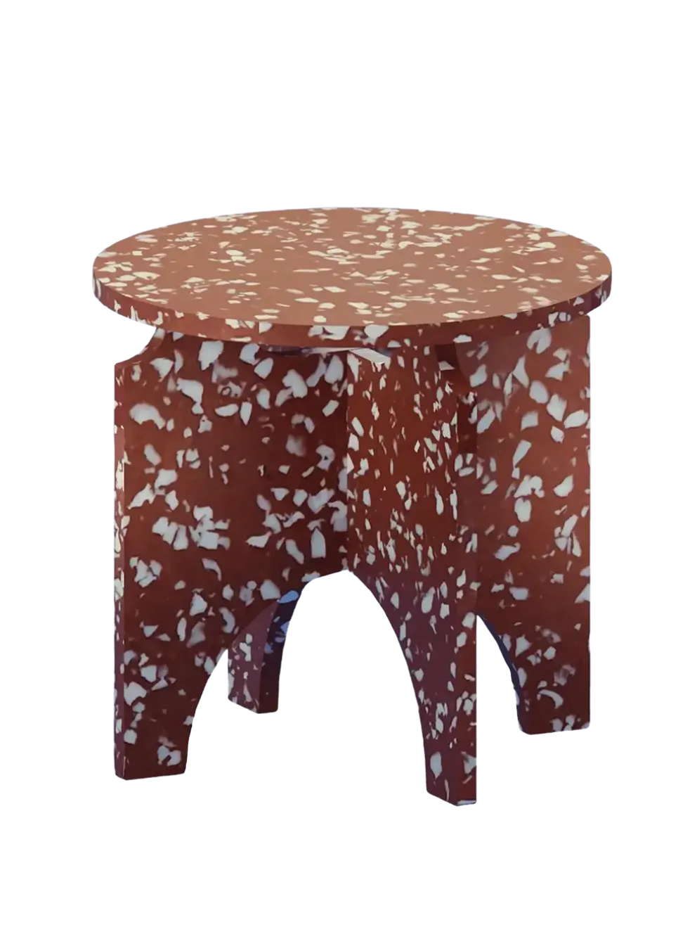 Stołek z eko tworzywa Round Stool Medium M1N2