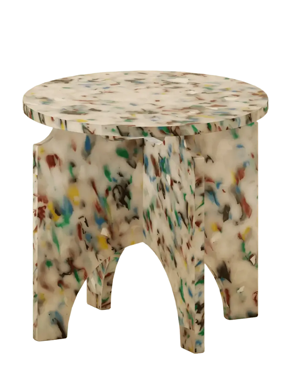 Stołek z eko tworzywa Round Stool Medium M1N2