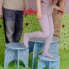 Stołek z eko tworzywa Round Stool Medium M1N2