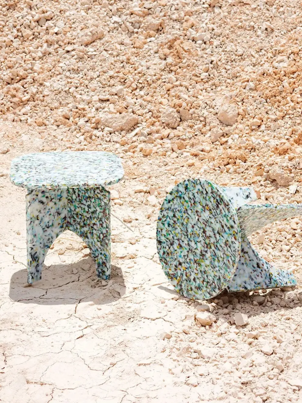 Stołek z eko tworzywa Round Stool Tiny M1N1