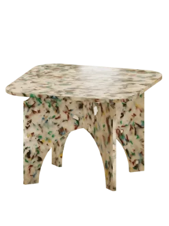 Stolik z eko tworzywa Square Table M1N3