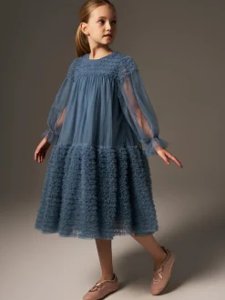Sukienka Carlotta Dress Dusty Blue