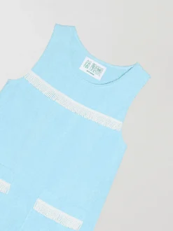Sukienka frotte Fringes