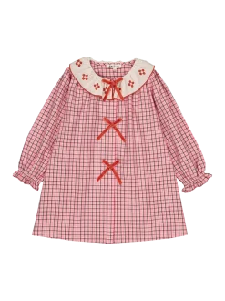 Sukienka Groseille dress Pink check