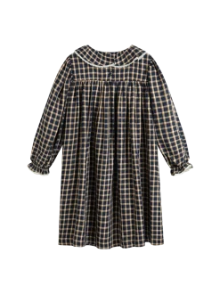 Sukienka Sophie Dress Blue Check Lurex