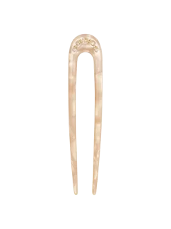 Sunny Crystal Hair Pin Almond