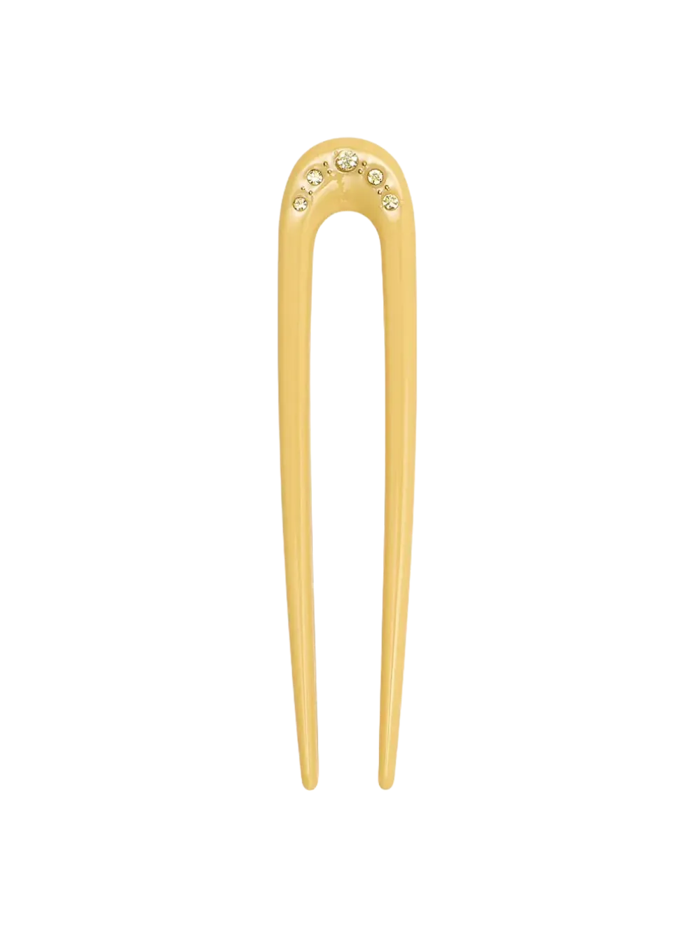 Sunny Crystal Hair Pin Butter