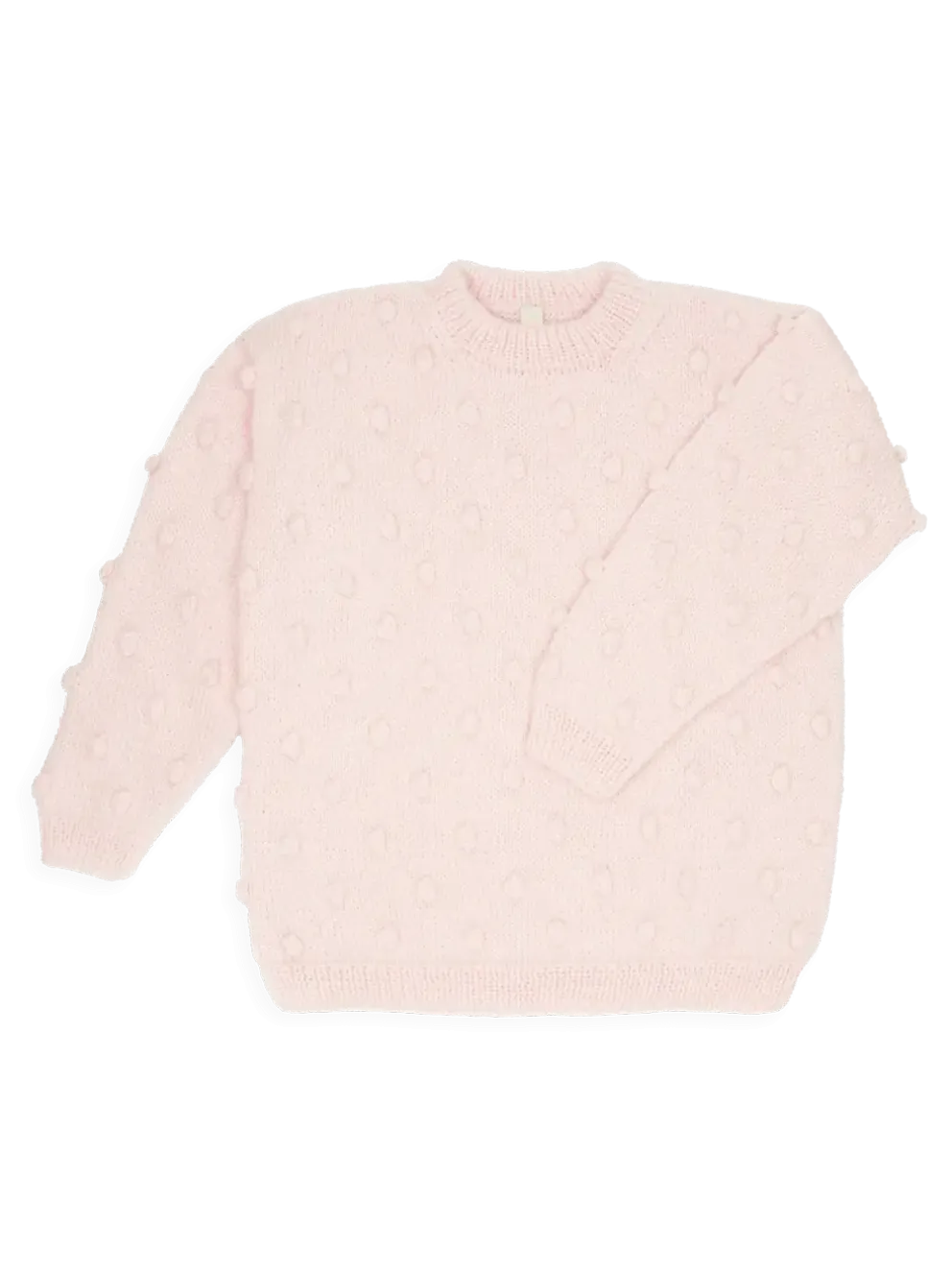 Sweter damski z wełną merino Popcorn