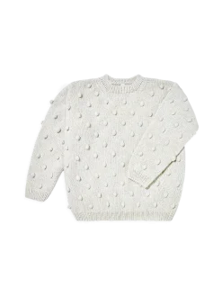 Sweter damski z wełny merino Popcorn