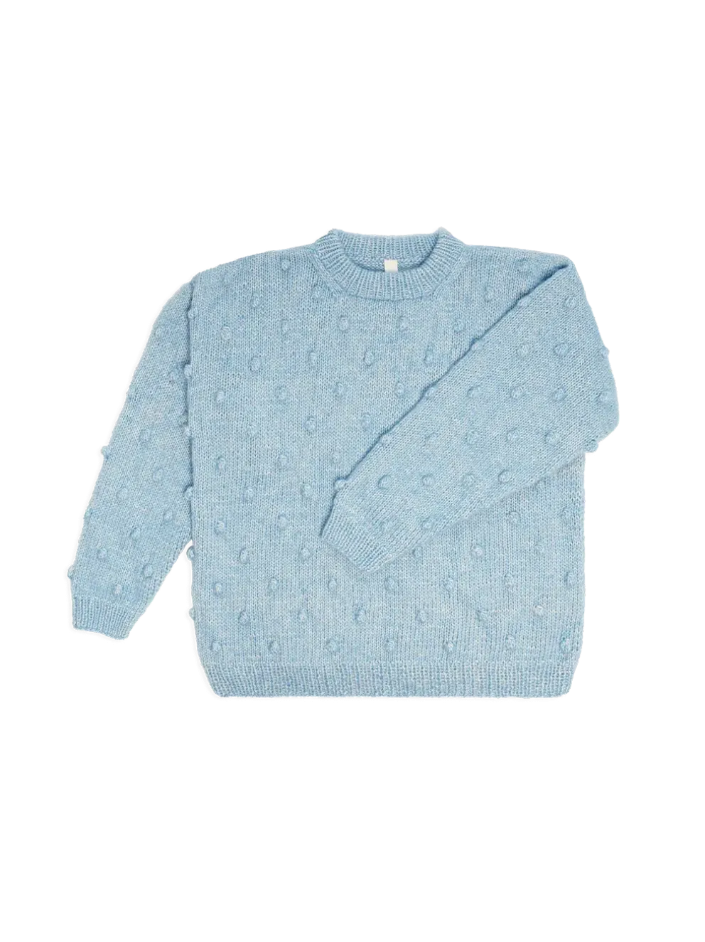 Sweter damski z wełny merino Popcorn