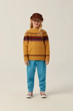 Sweter Zig Zag Yellow Jumper