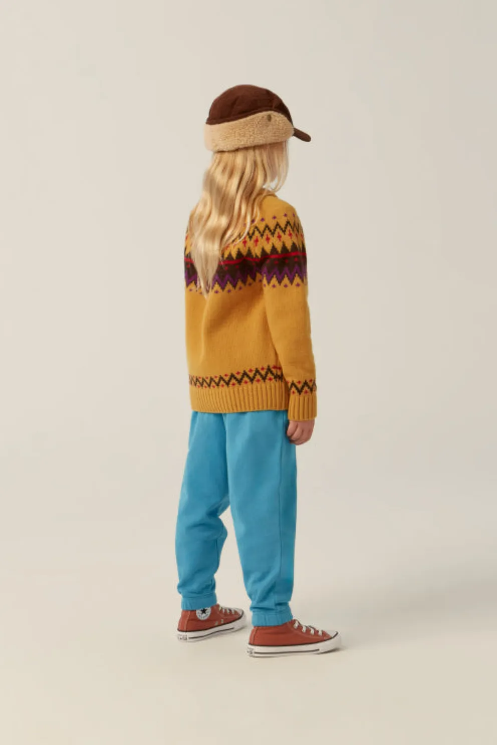 Sweter Zig Zag Yellow Jumper