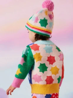 Sweter z kolorowym wzorem